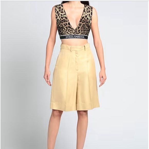 limited edition new DOLCE GABBANA animal print top sz 10 IT 46 and sz 14 IT 50 - Picture 2 of 5